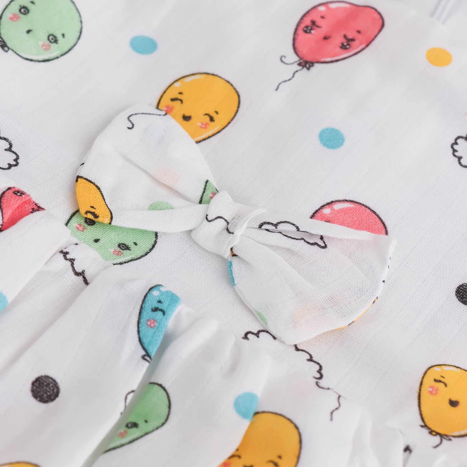 Prismatic Play: Bright and Cheerful Frock for Little Ones Boon Babies