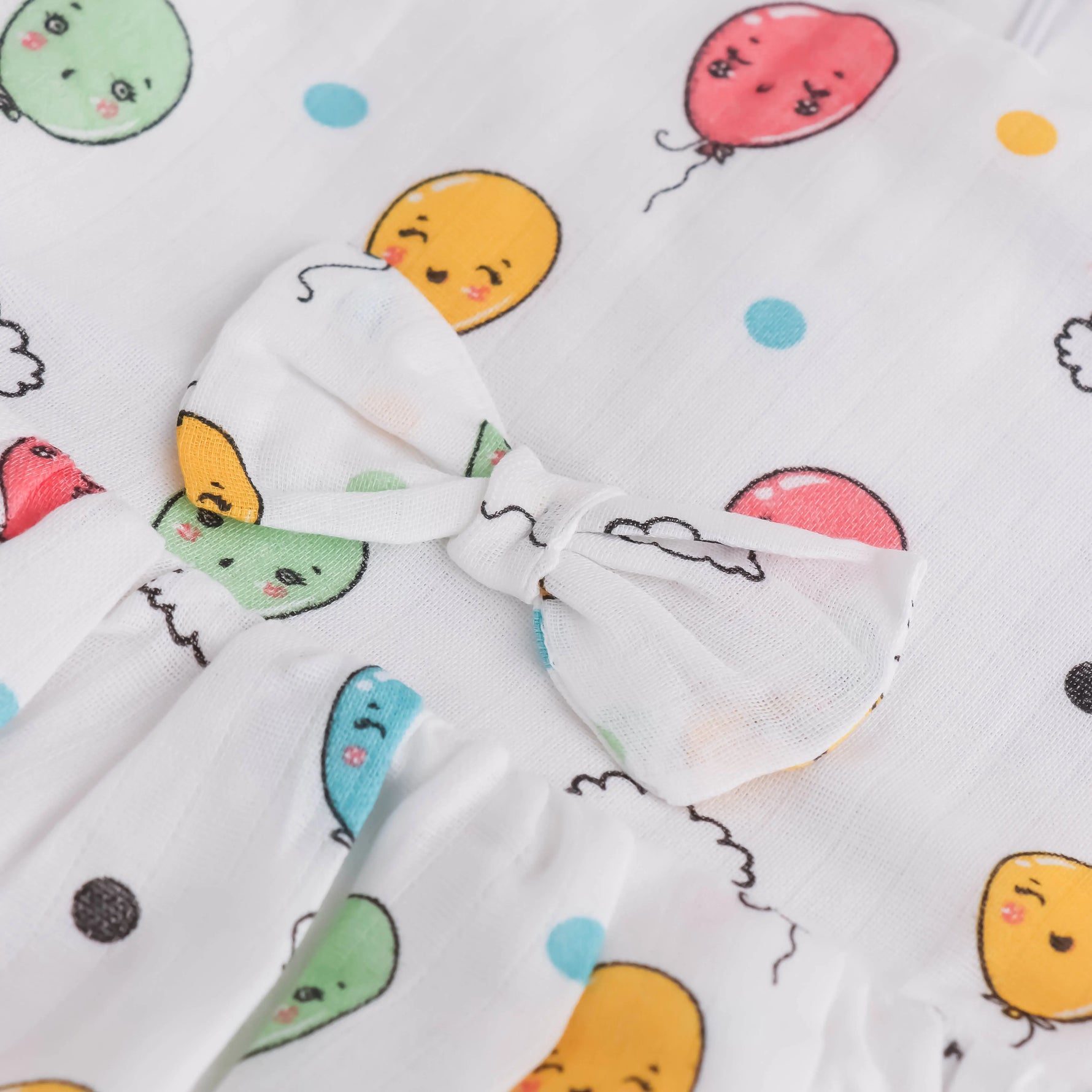 Prismatic Play: Bright and Cheerful Frock for Little Ones Boon Babies