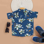 Elegant Boys Aloha Shirt - Hawaiian Style Casual Wear Boon Babies