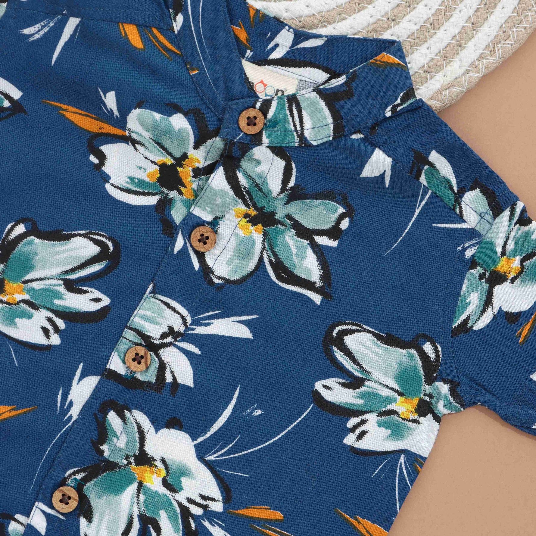 Elegant Boys Aloha Shirt - Hawaiian Style Casual Wear Boon Babies