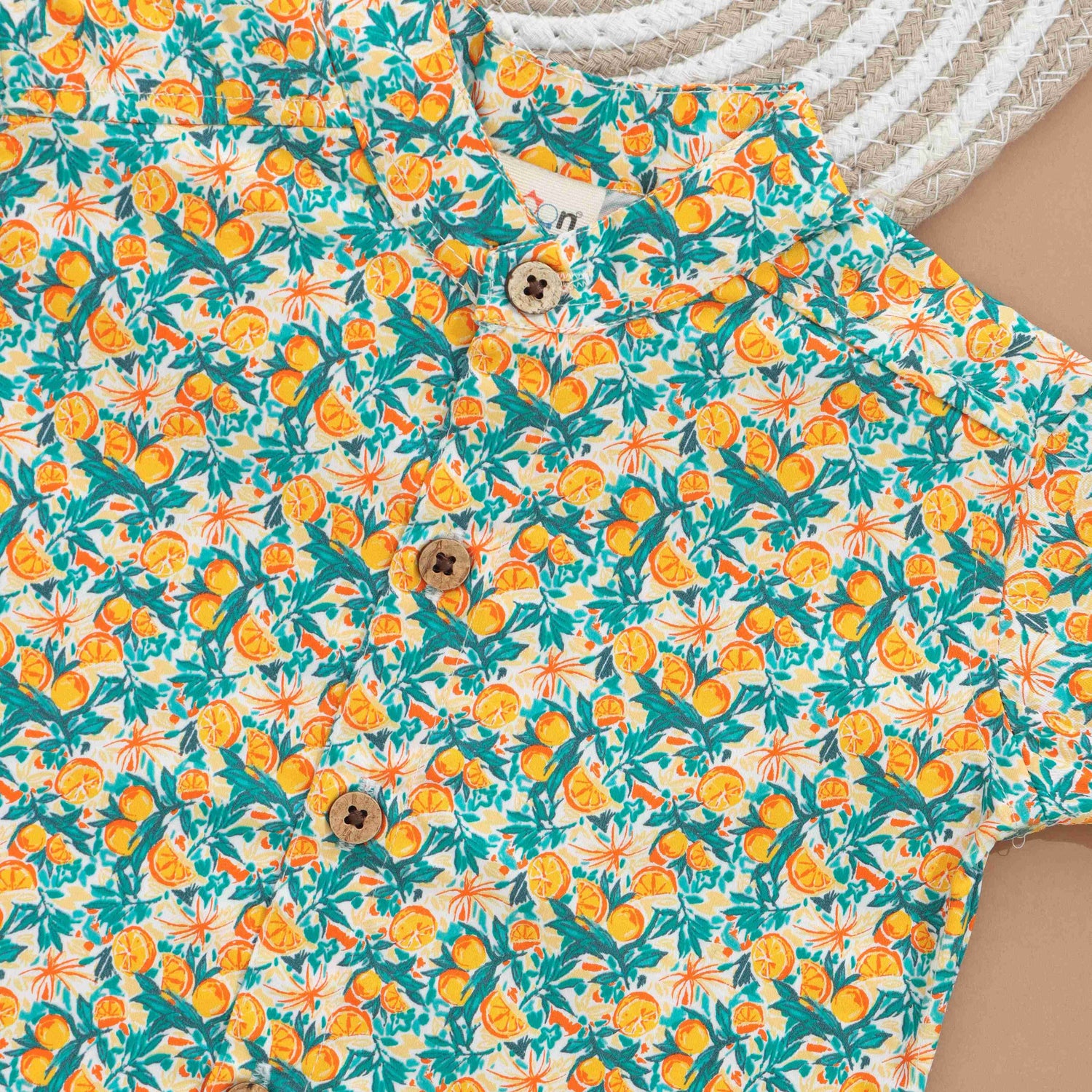 Fancy Fruits Printed Shirt for Boys - Vibrant and Stylish Kids Fashion Boon Babies