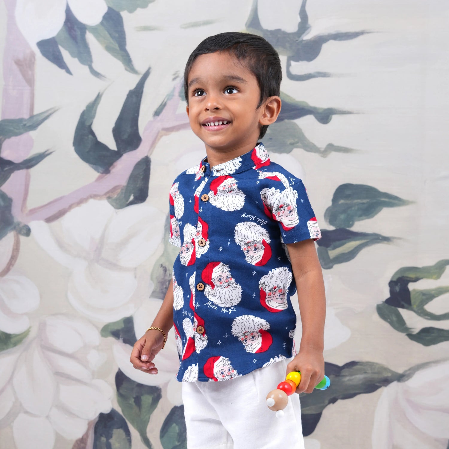 Festive Magic Boys Santa Shirt - Holiday Edition! Boon Babies