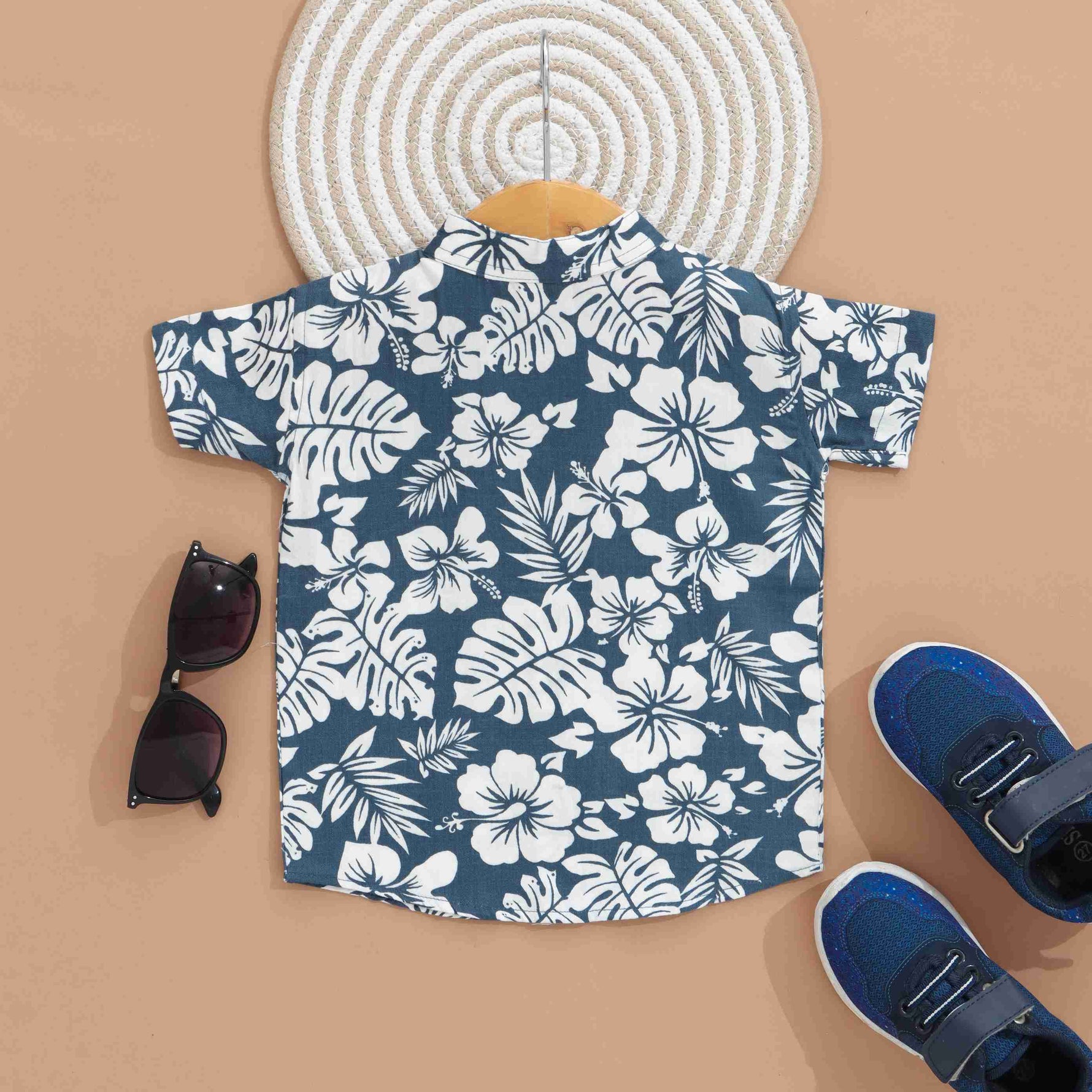 Hawaiian Shirt for Little Boys - Tropical Casual Wear Boon Babies