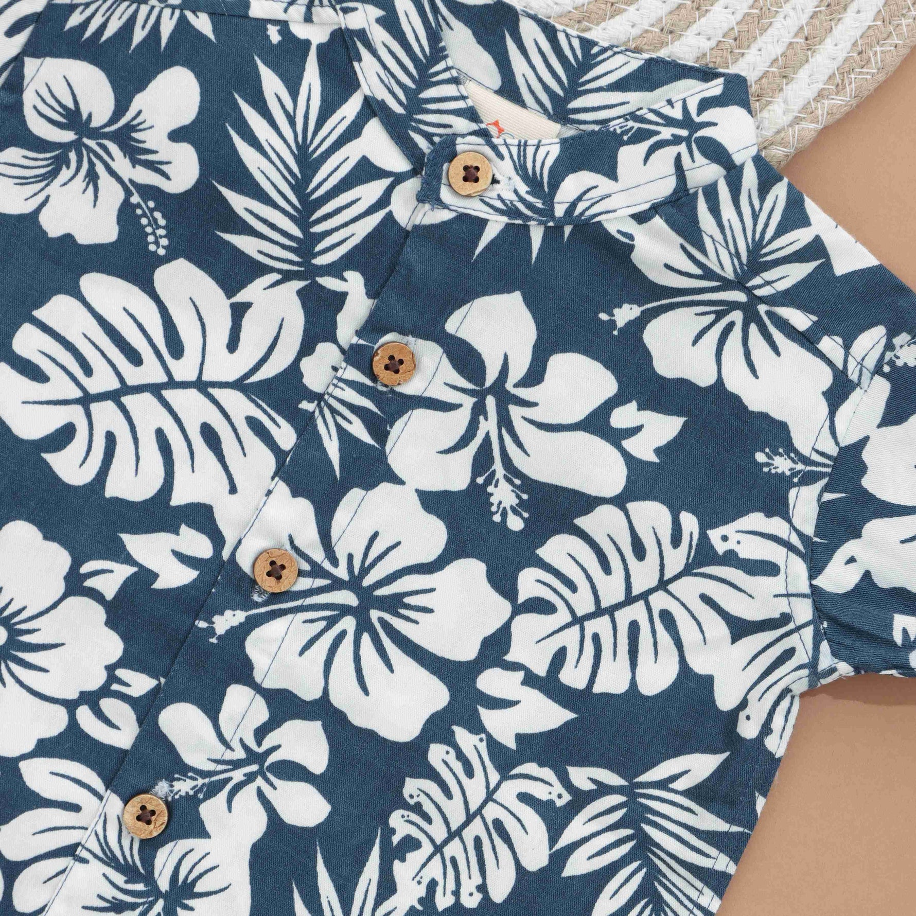 Hawaiian Shirt for Little Boys - Tropical Casual Wear Boon Babies