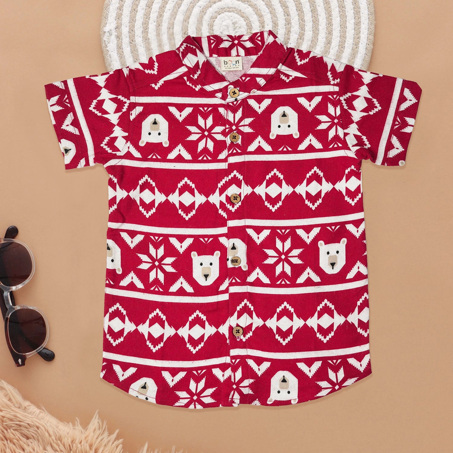 Boys Polar Wonderland Shirt - Holiday Fun Boon Babies
