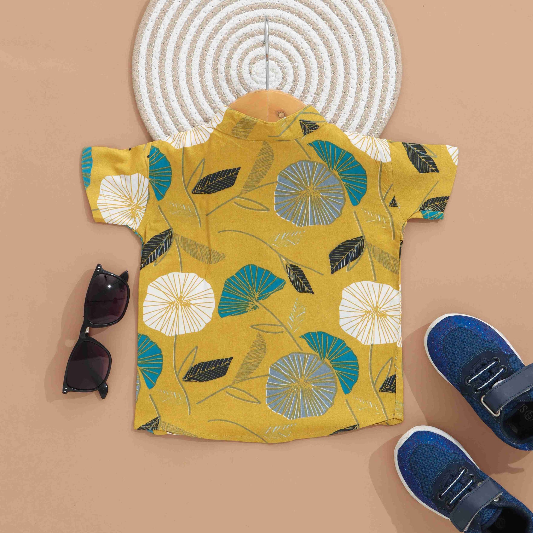 Little Boys Hawaiian Aloha Shirt - Vibrant Summer Wear Boon Babies