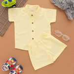 Playtime Cute: Boys Pink Shirt With Shorts Combo Boon Babies