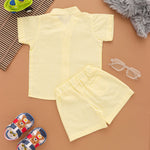 Playtime Cute: Boys Pink Shirt With Shorts Combo Boon Babies