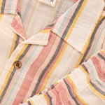 Stylish Stripes: Boys Shirt and Shorts Set Boon Babies