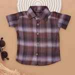 Classic Boys Checkered Shirt for Effortless Style Boon Babies