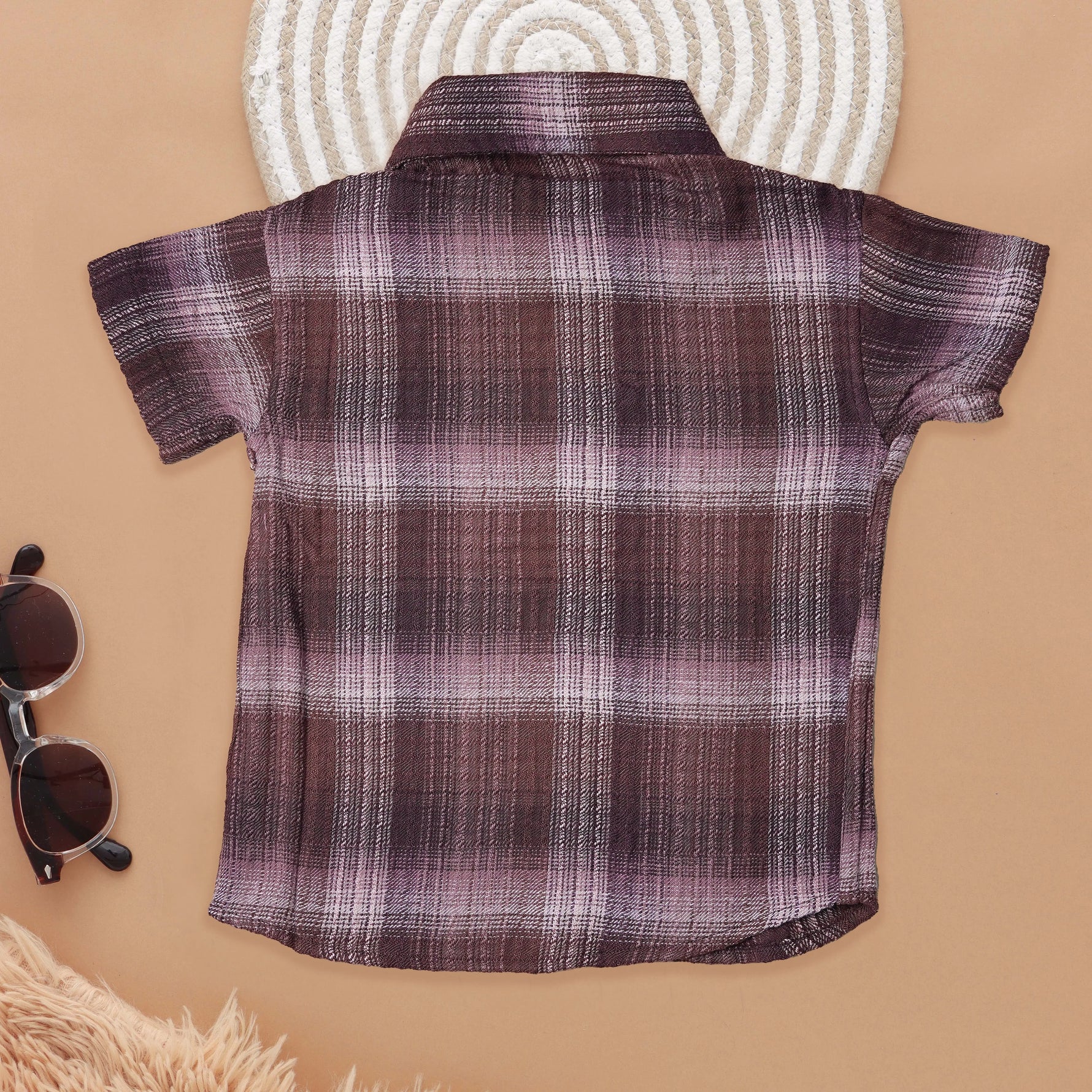 Classic Boys Checkered Shirt for Effortless Style Boon Babies