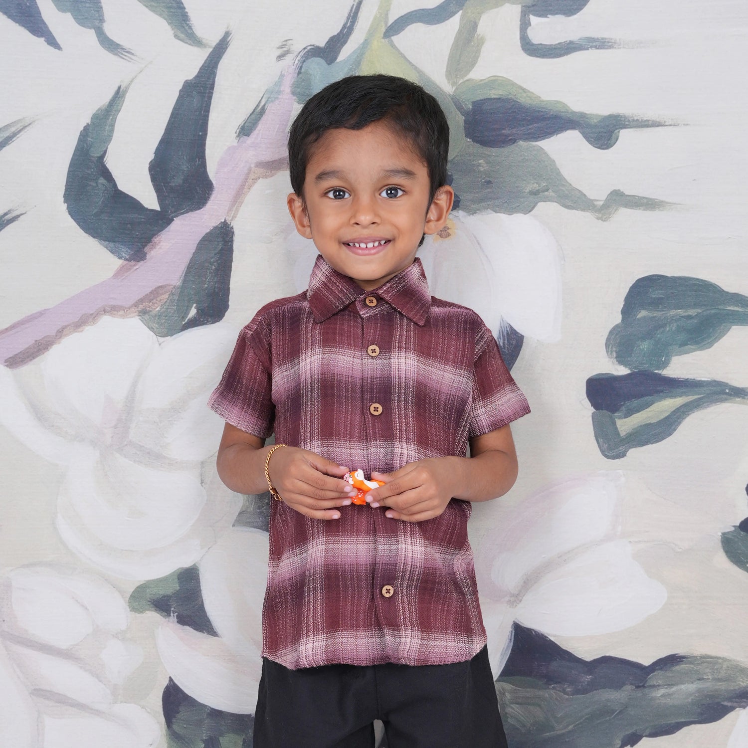 Classic Boys Checkered Shirt for Effortless Style Boon Babies