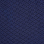 Navy diamond check printed boys' cotton shirt with straight collar by Boon Babies, suitable for ages 6-12 months.