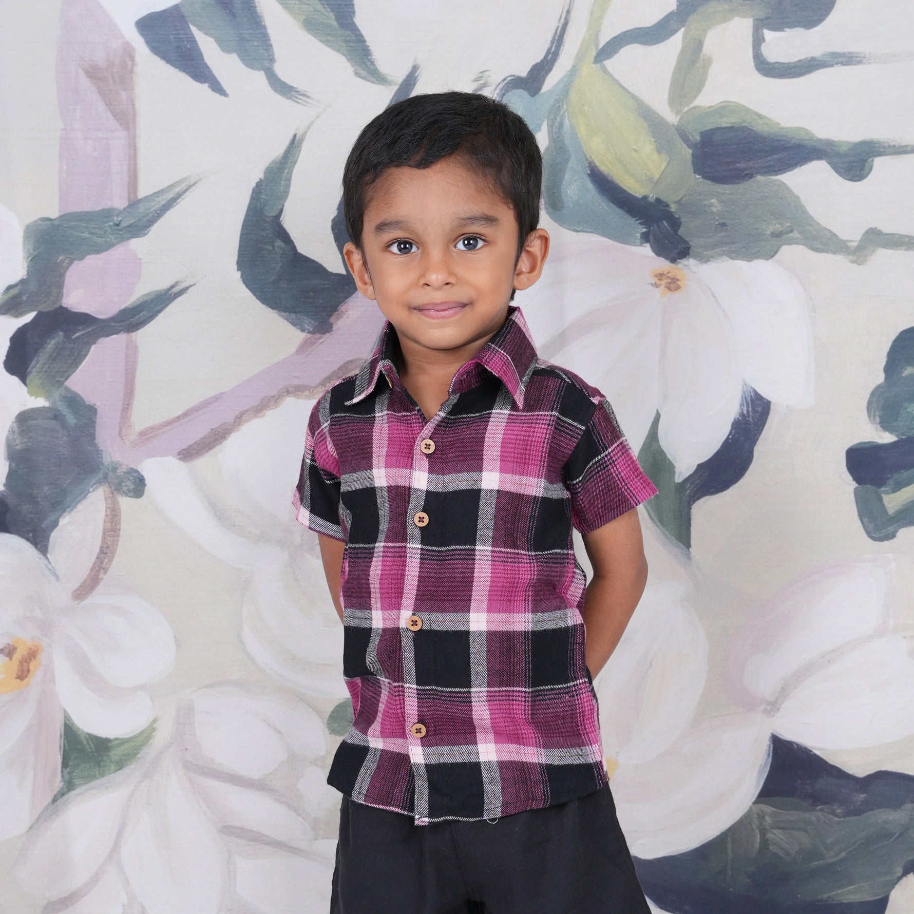 Stylish Boys Checkered Shirt - Perfect for Vacations Boon Babies