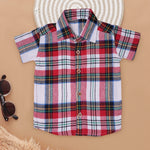 Charming Boys Check Shirt for Casual Outings Boon Babies