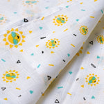 Adorable Muslin Baby Swaddles with Charming Prints Boon Babies