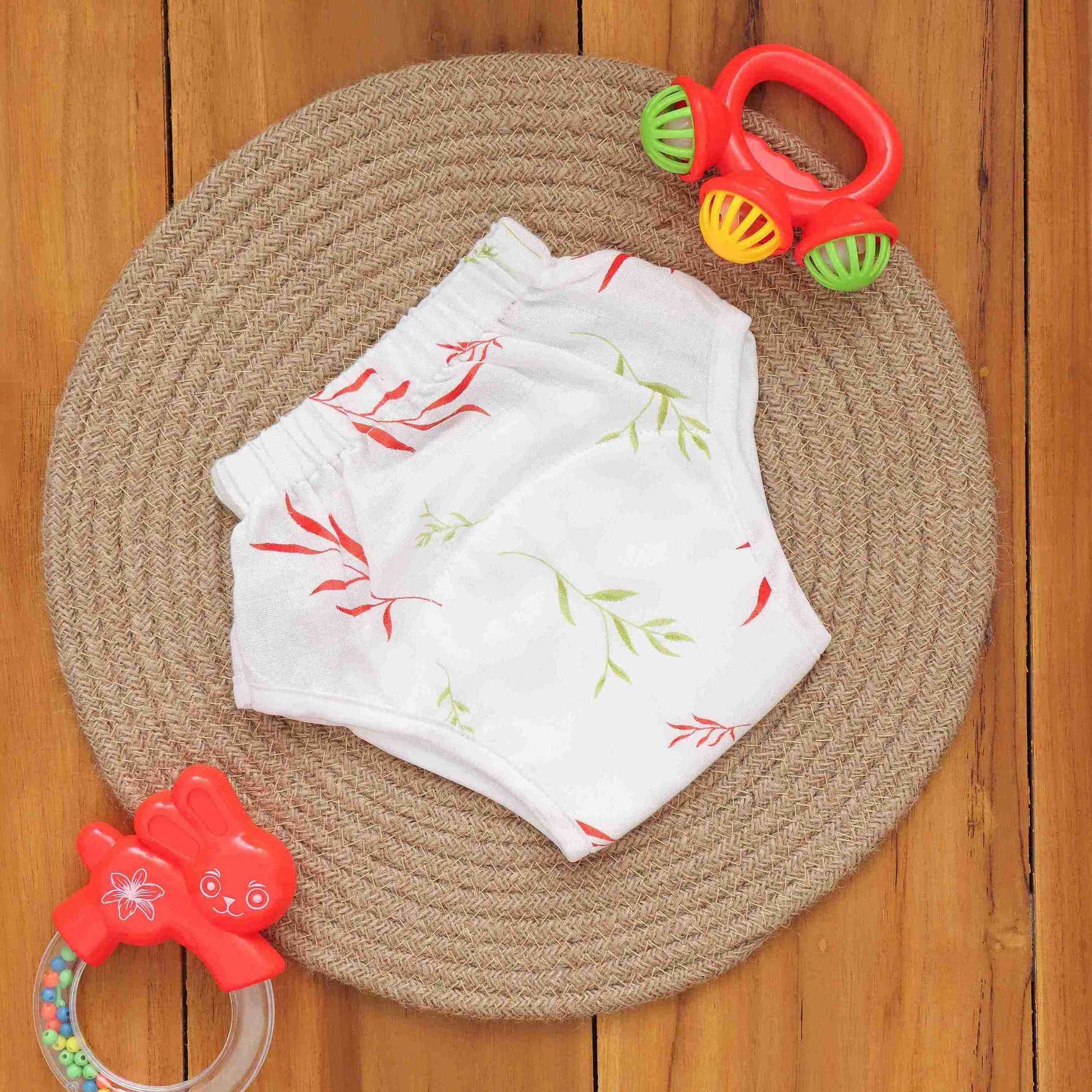 Soft and Secure Printed Muslin Padded Underwear for Babies - Eco-Conscious Choice Boon Babies