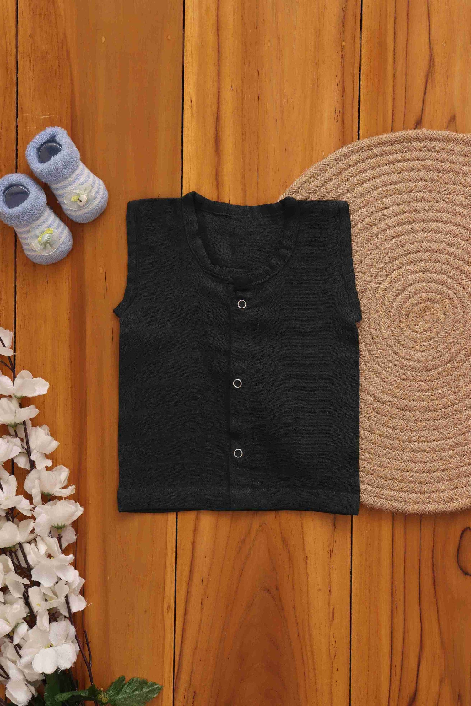 Fresh Green Two-Layer Muslin Baby Jabla Boon Babies