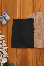 Organic green muslin baby jabla by Boon Babies, solid 2-layer cotton, soft and comfortable for infants.