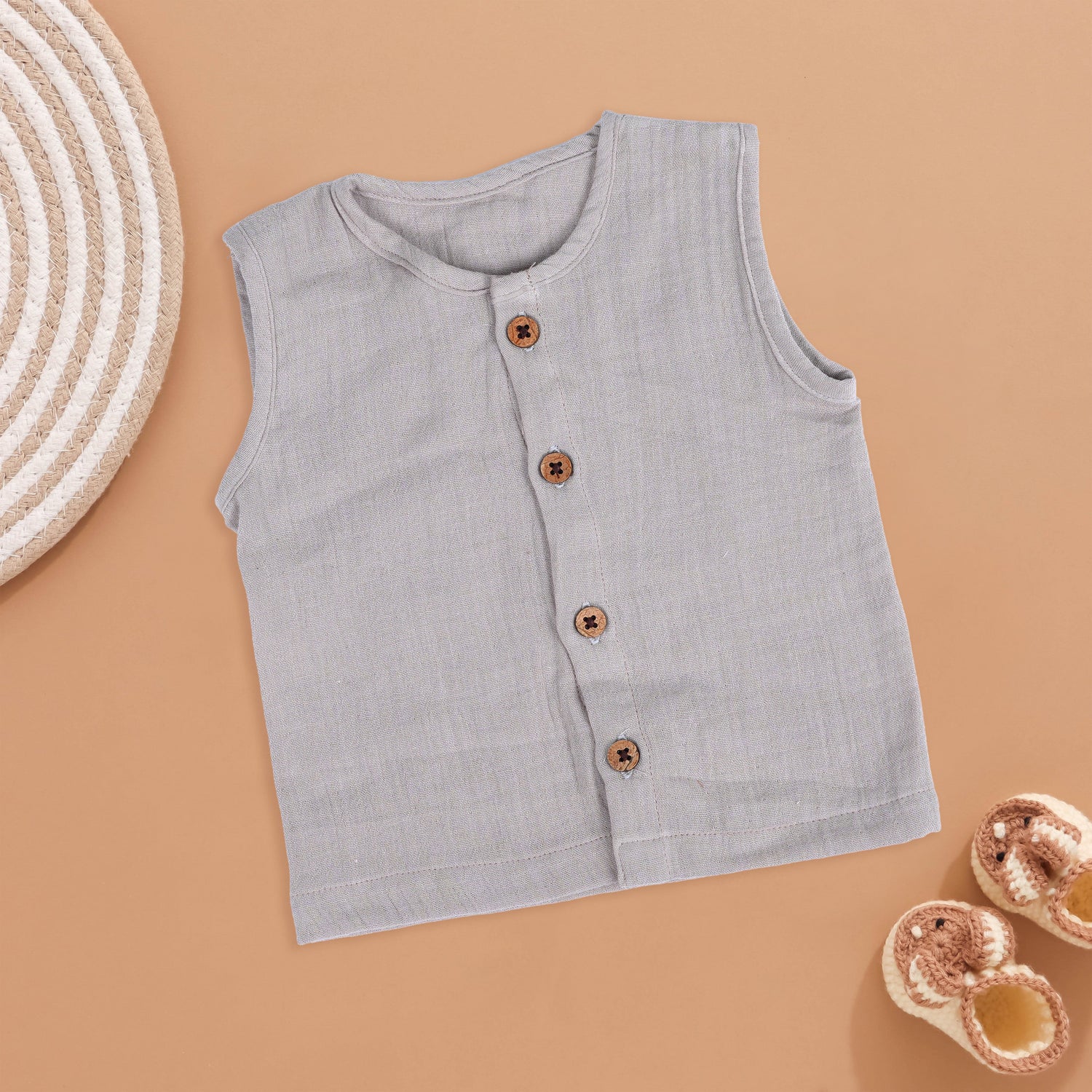 Beige Perfection: Boys' Minimalist Jabla Boon Babies