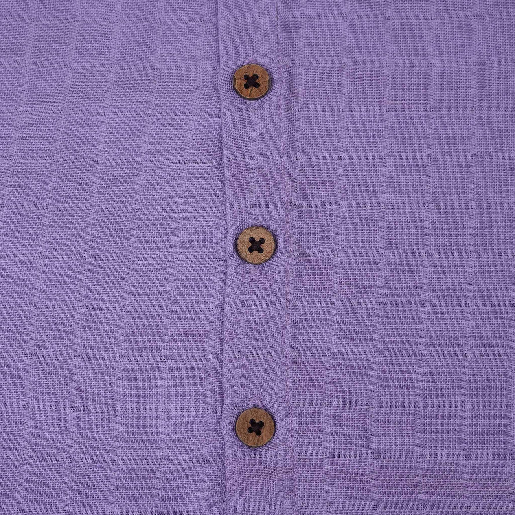 Organic Muslin Baby Jabla - Purple | Checkered Pattern Boon Babies