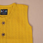 Sunshine Yellow Muslin Baby Jabla for Newborns Boon Babies
