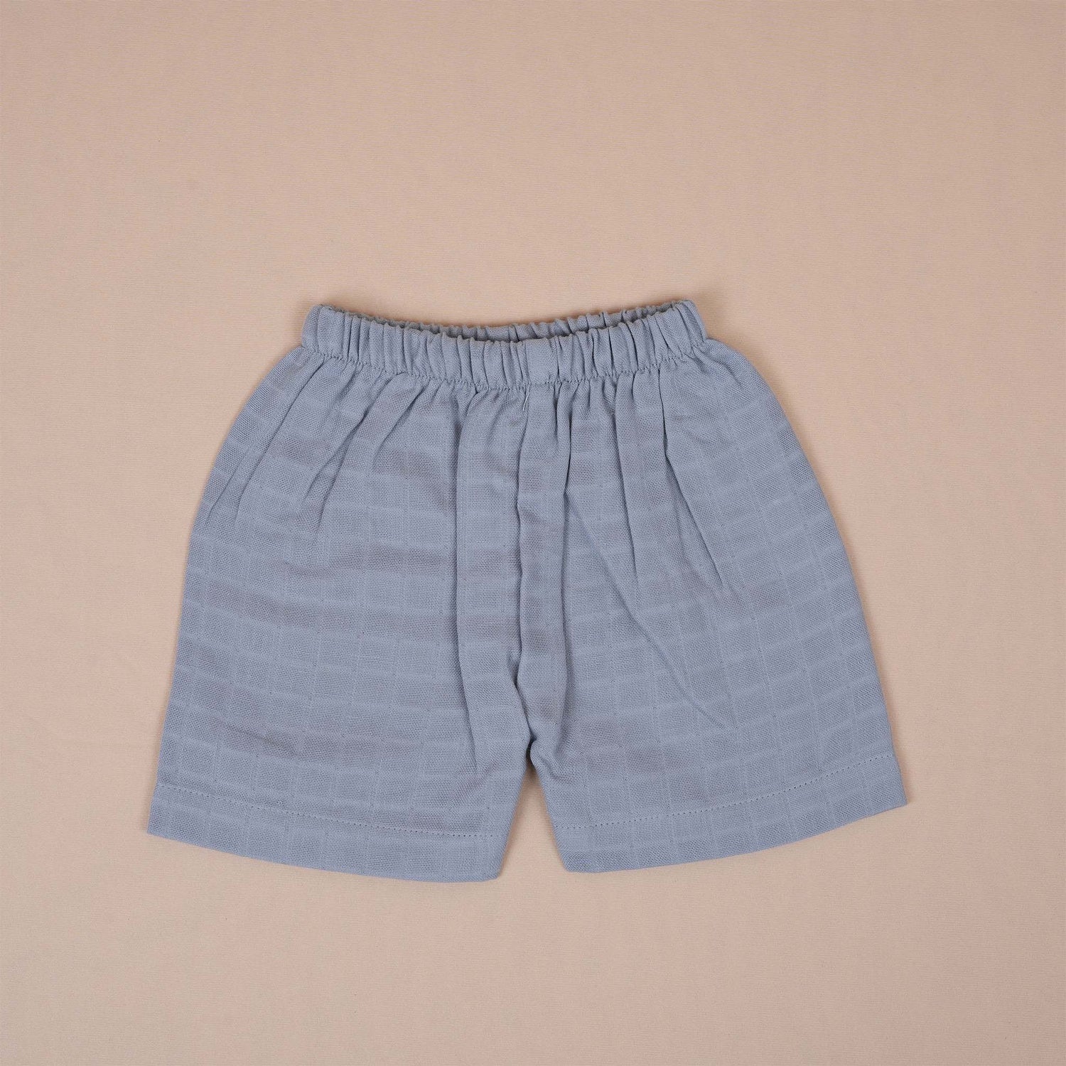 Cool Grey Muslin Baby Jabla & Shorts – Soft & Elegant