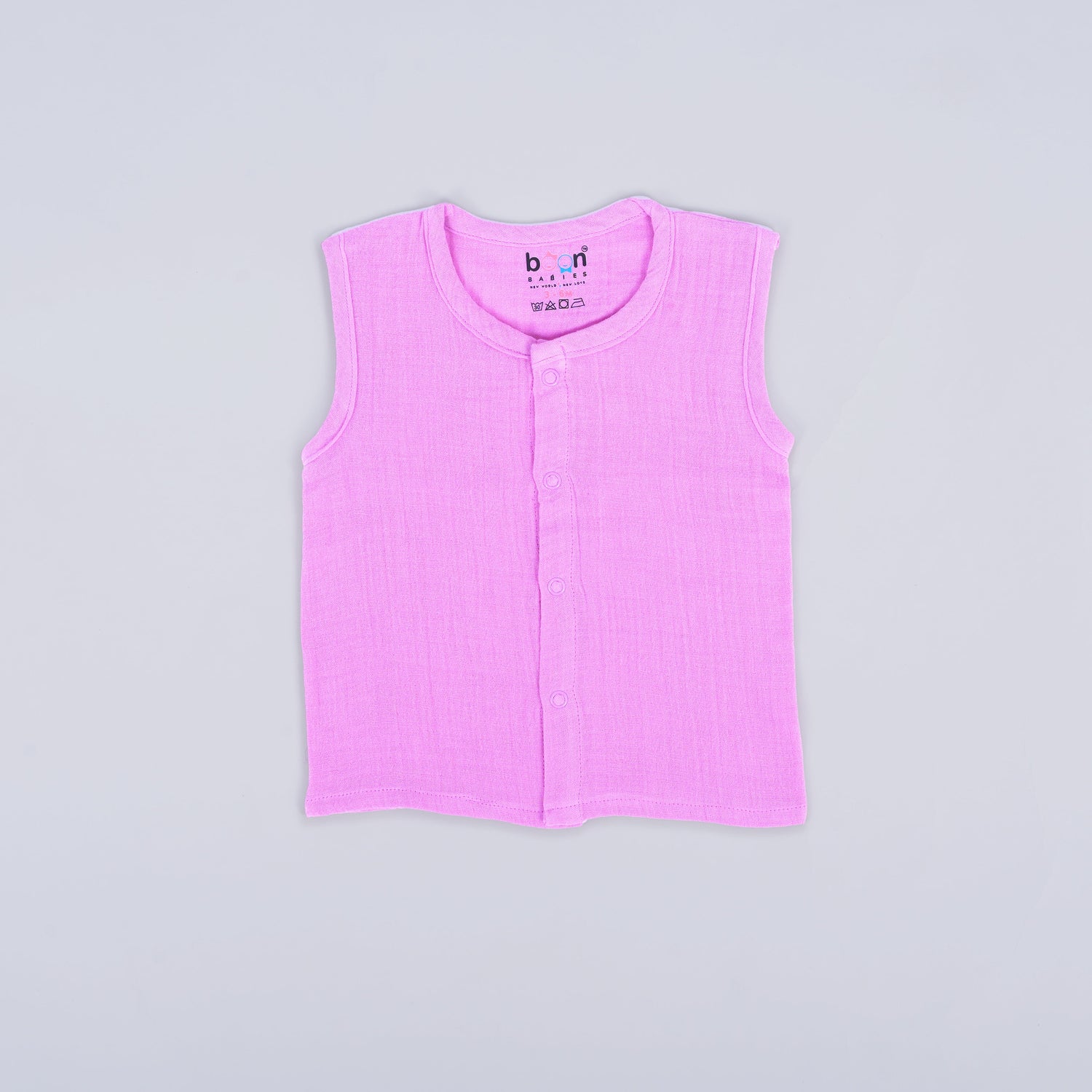 Lilac Crinkled Muslin Jabla and Shorts Set – Soft & Dreamy Babywear