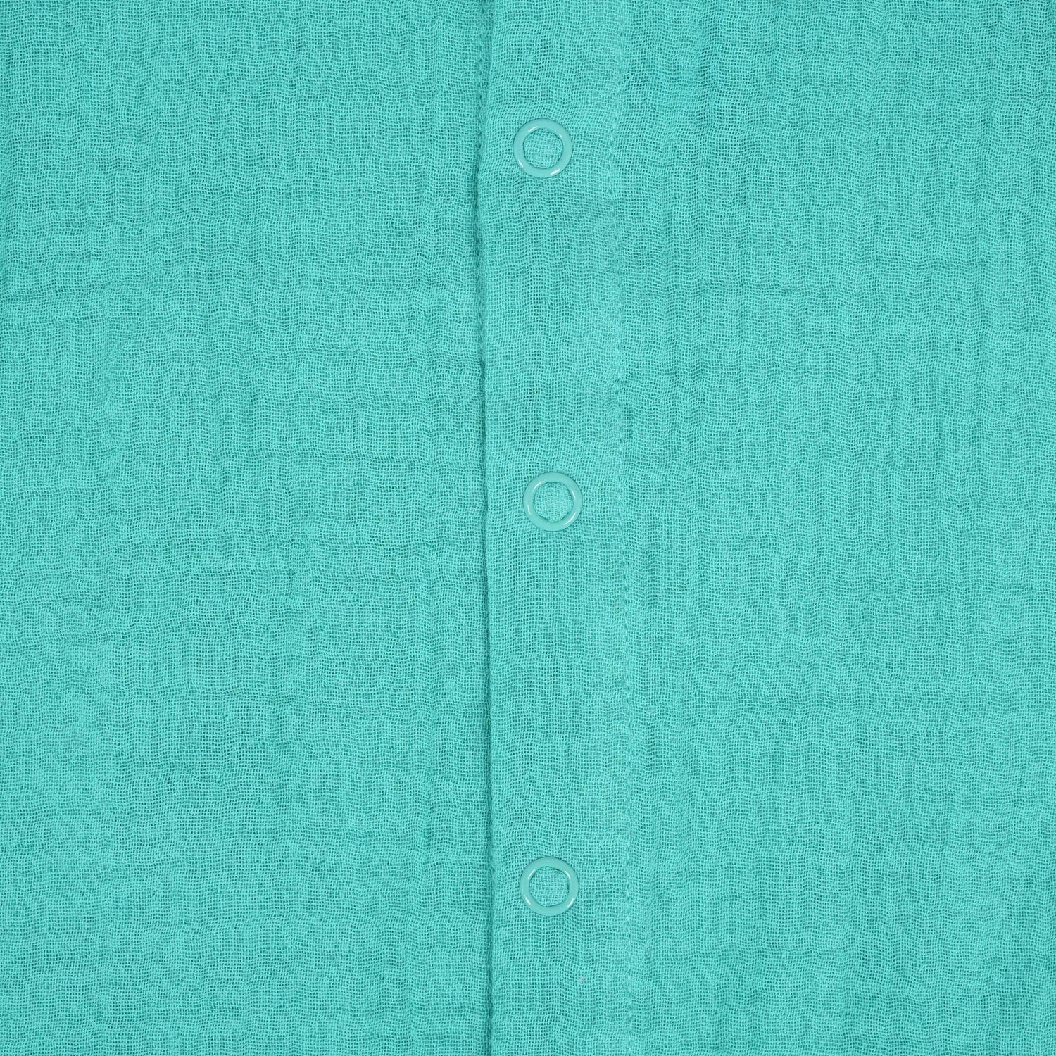 Mint Blue Crinkled Muslin Jabla and Shorts Set – Light & Airy Comfort