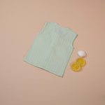 Fresh Mint Green Muslin Baby Jabla & Shorts – Cool & Soft Boon Babies