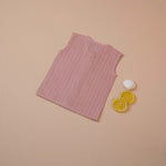 Soft Blush Peach Muslin Baby Jabla & Shorts Set – Breathable & Cozy Boon Babies