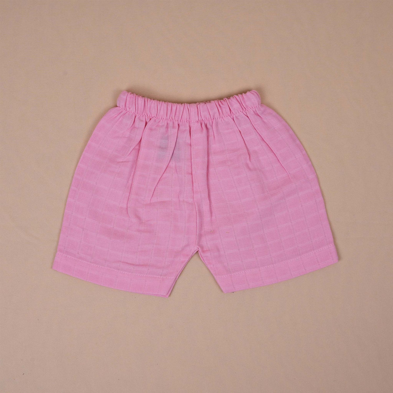 Soft Baby Pink Muslin Baby Jabla & Shorts – Lightweight & Cute