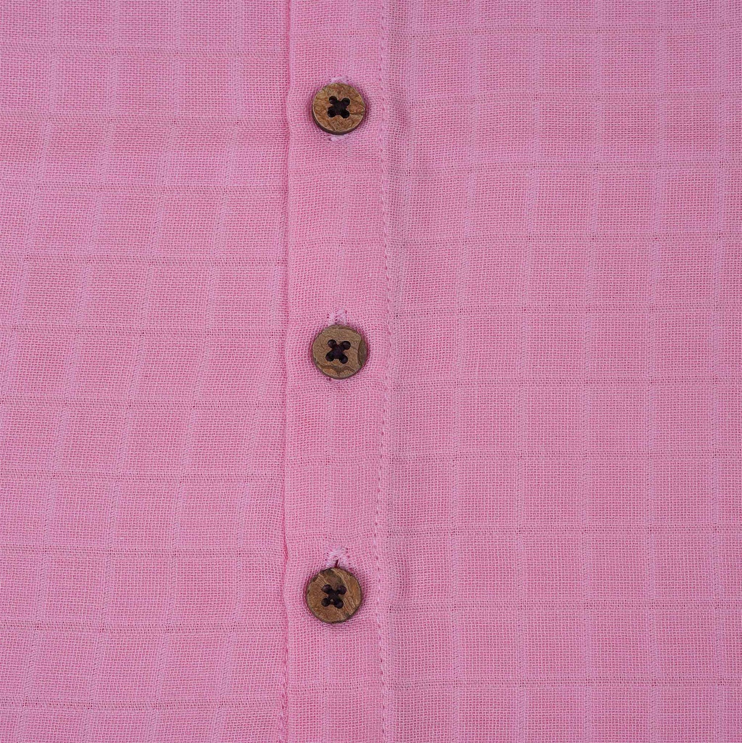 Soft Baby Pink Muslin Baby Jabla & Shorts – Lightweight & Cute