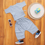 Radiant Solid Colored Muslin Kimono with Pants for Babies - Everyday Elegance Boon Babies