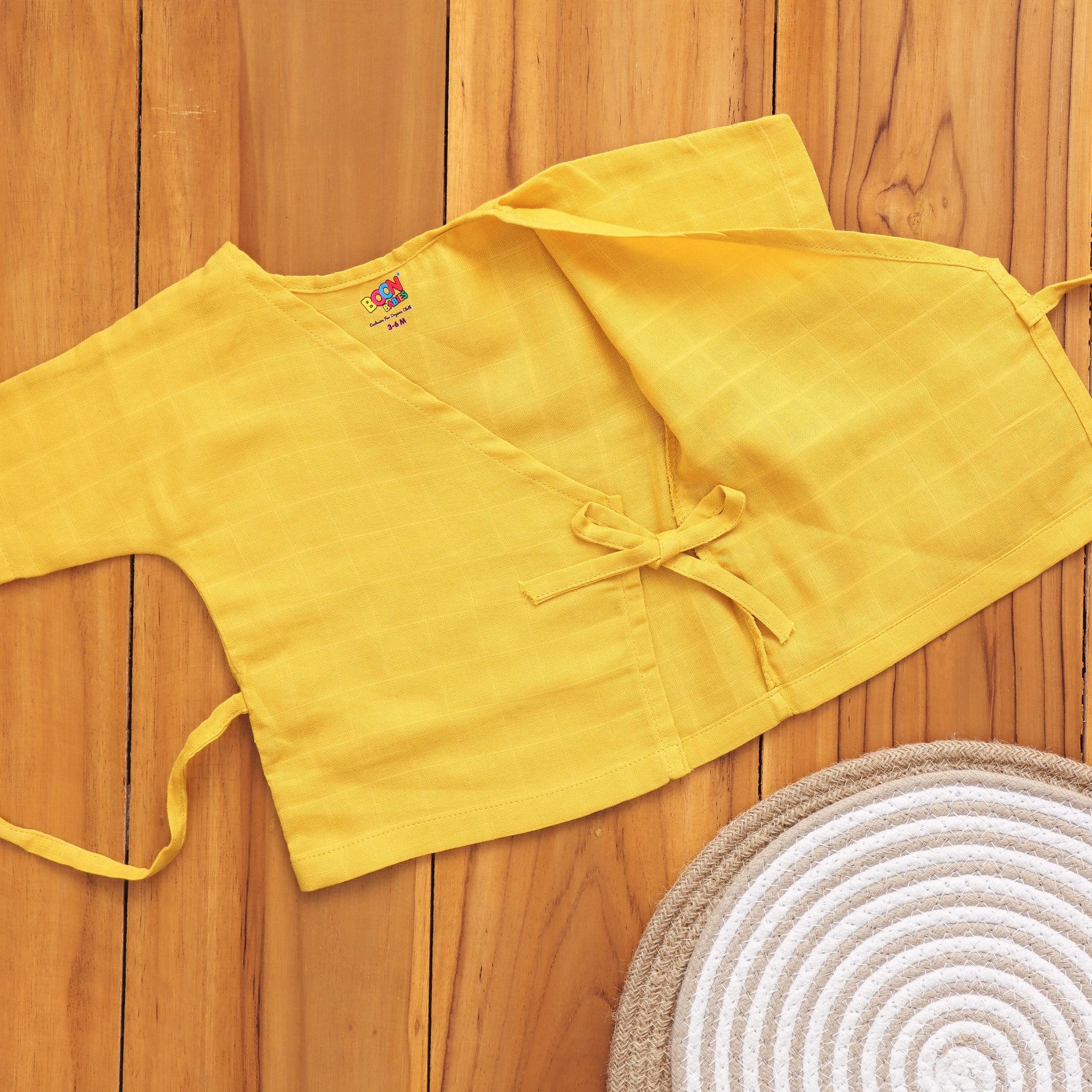 Radiant Solid Colored Muslin Kimono with Pants for Babies - Everyday Elegance Boon Babies