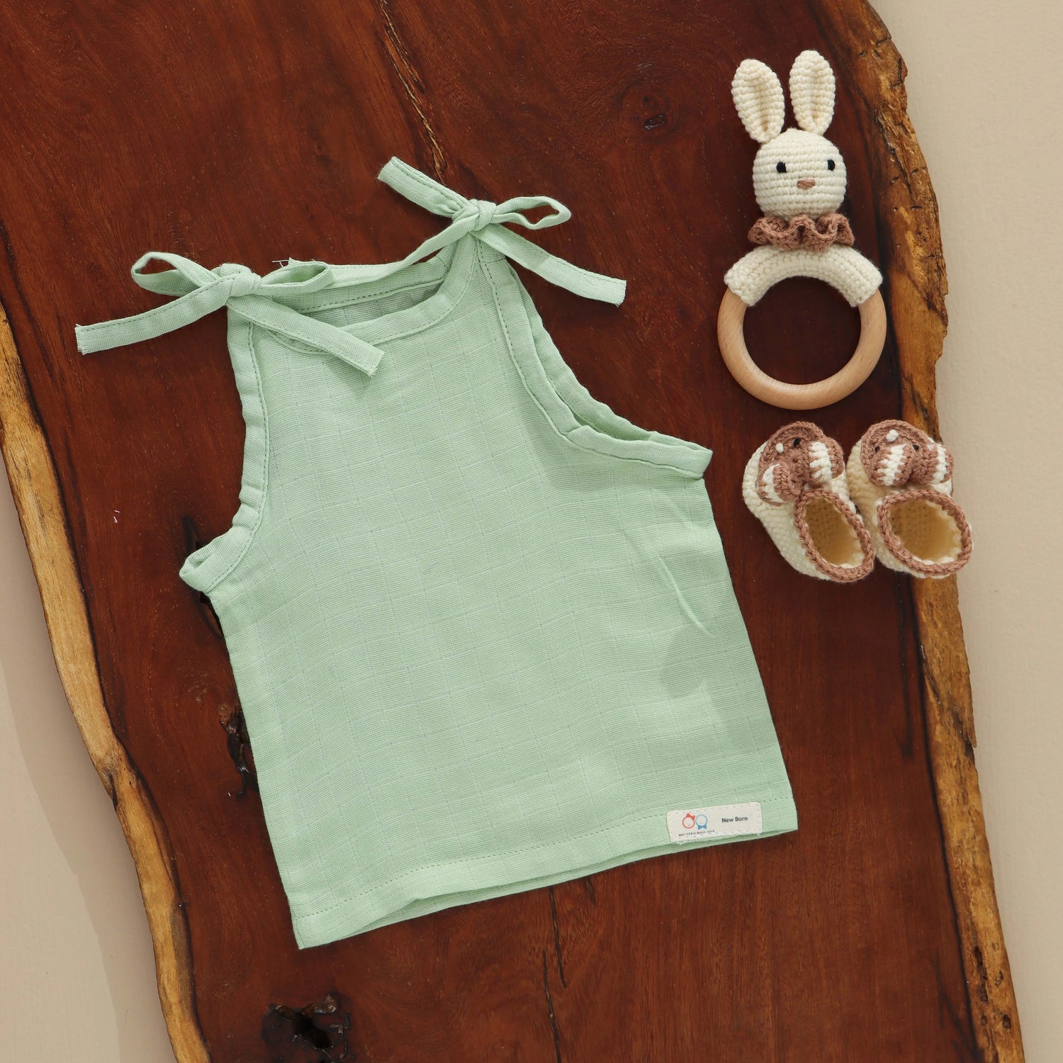 Chic Solid Baby Knot Jabla – Effortless Style Boon Babies