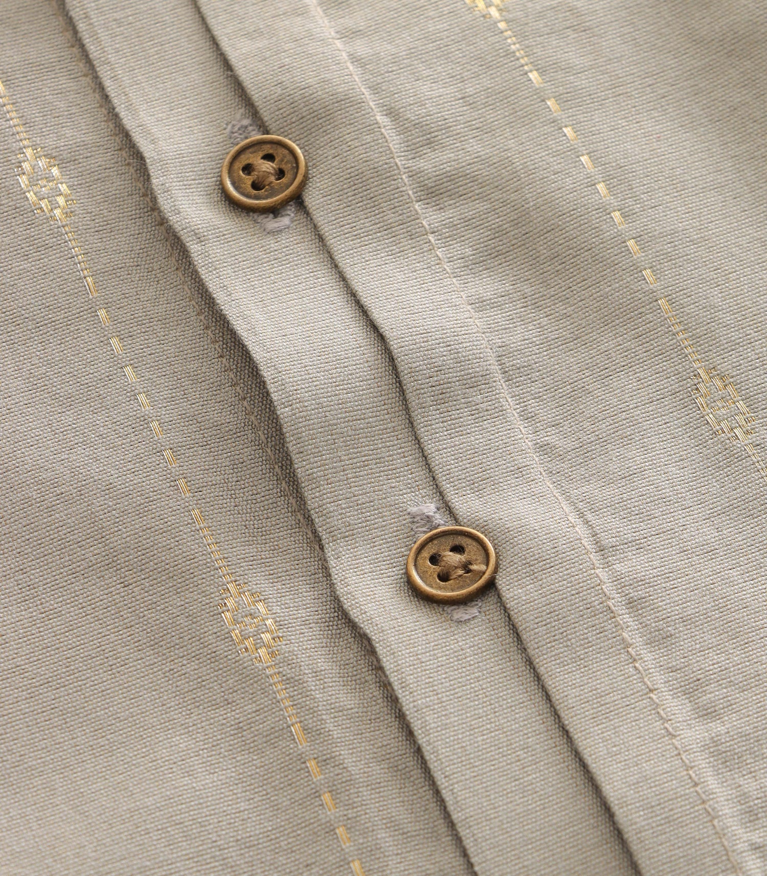 Boys Soft Cotton Mandarin Collar Shirt – Silver Grey