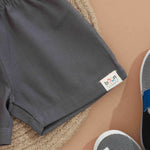 Playful Boys Comfortable Cotton Shorts - Essential Basics Boon Babies