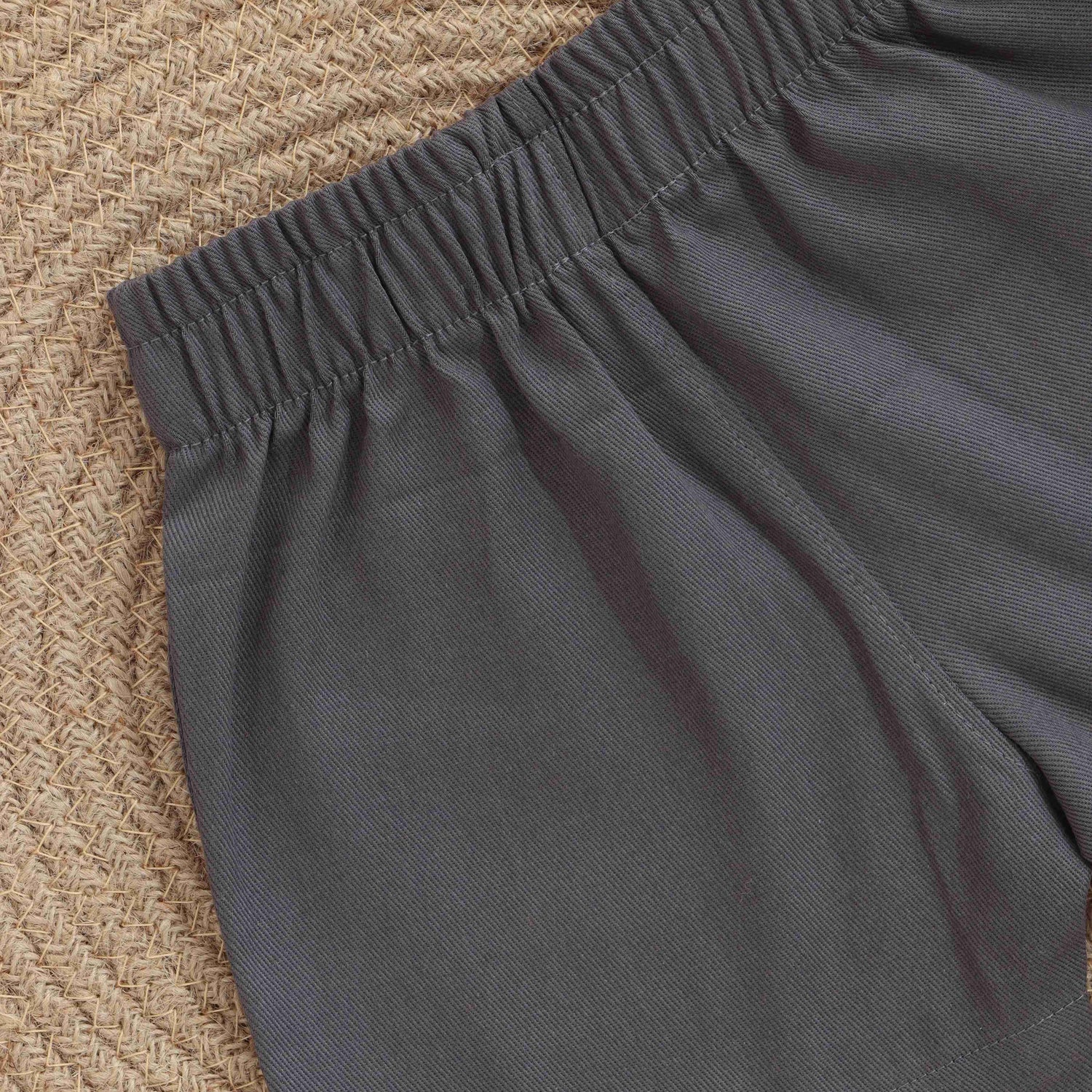 Playful Boys Comfortable Cotton Shorts - Essential Basics Boon Babies