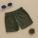 Playful Boys Comfortable Cotton Shorts - Essential Basics Boon Babies