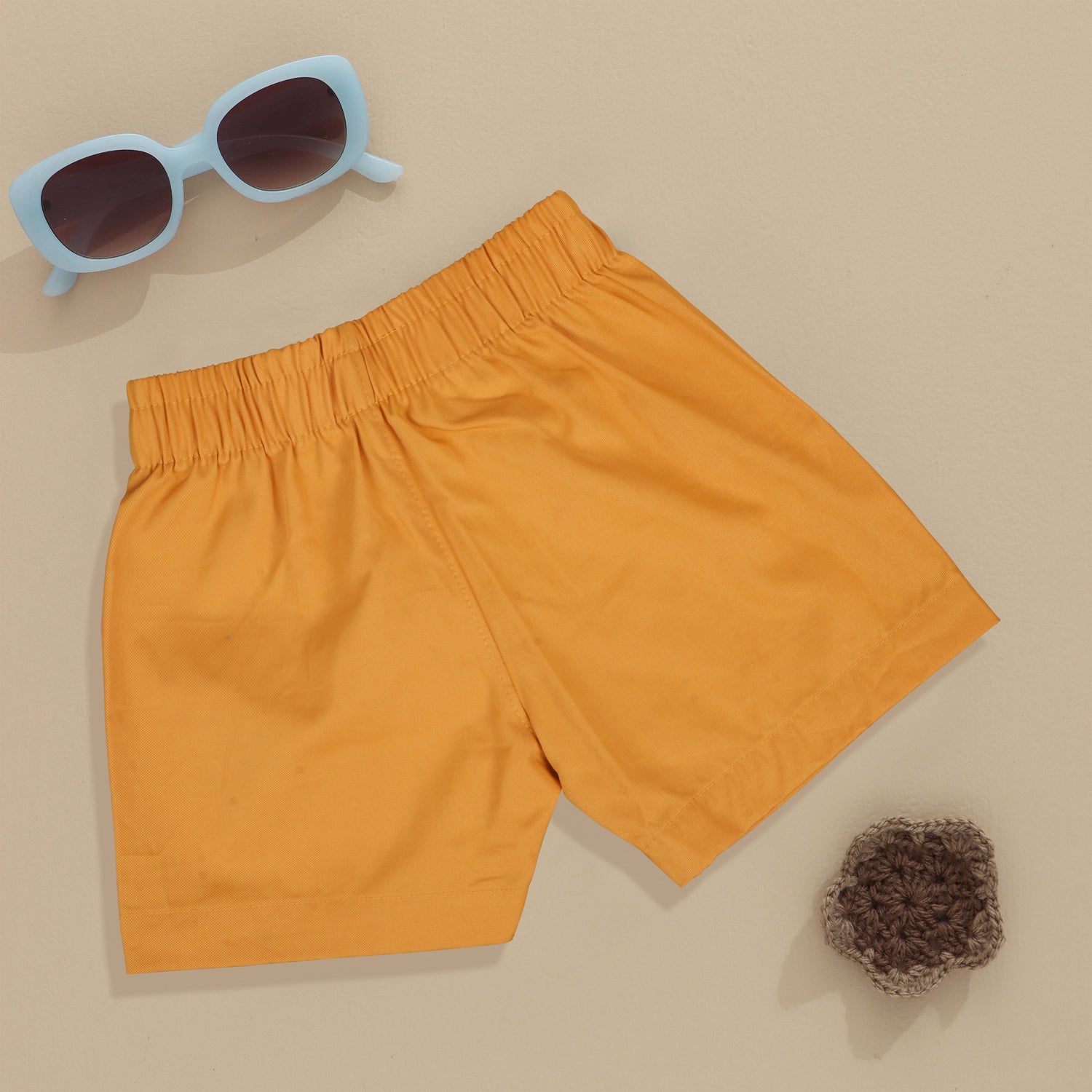 Boys Solid Casual Summer Shorts Boon Babies