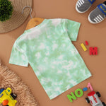Fresh Mint: Light Green Tie & Dye Kids T shirt Boon Babies
