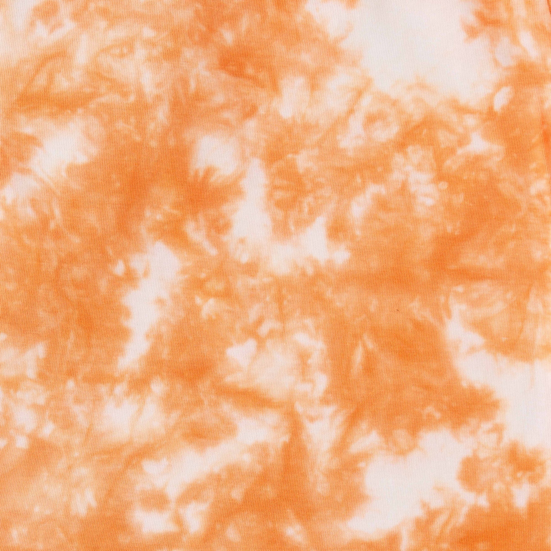 Tropical Burst: Orange Tie & Dye Kids T shirt Boon Babies