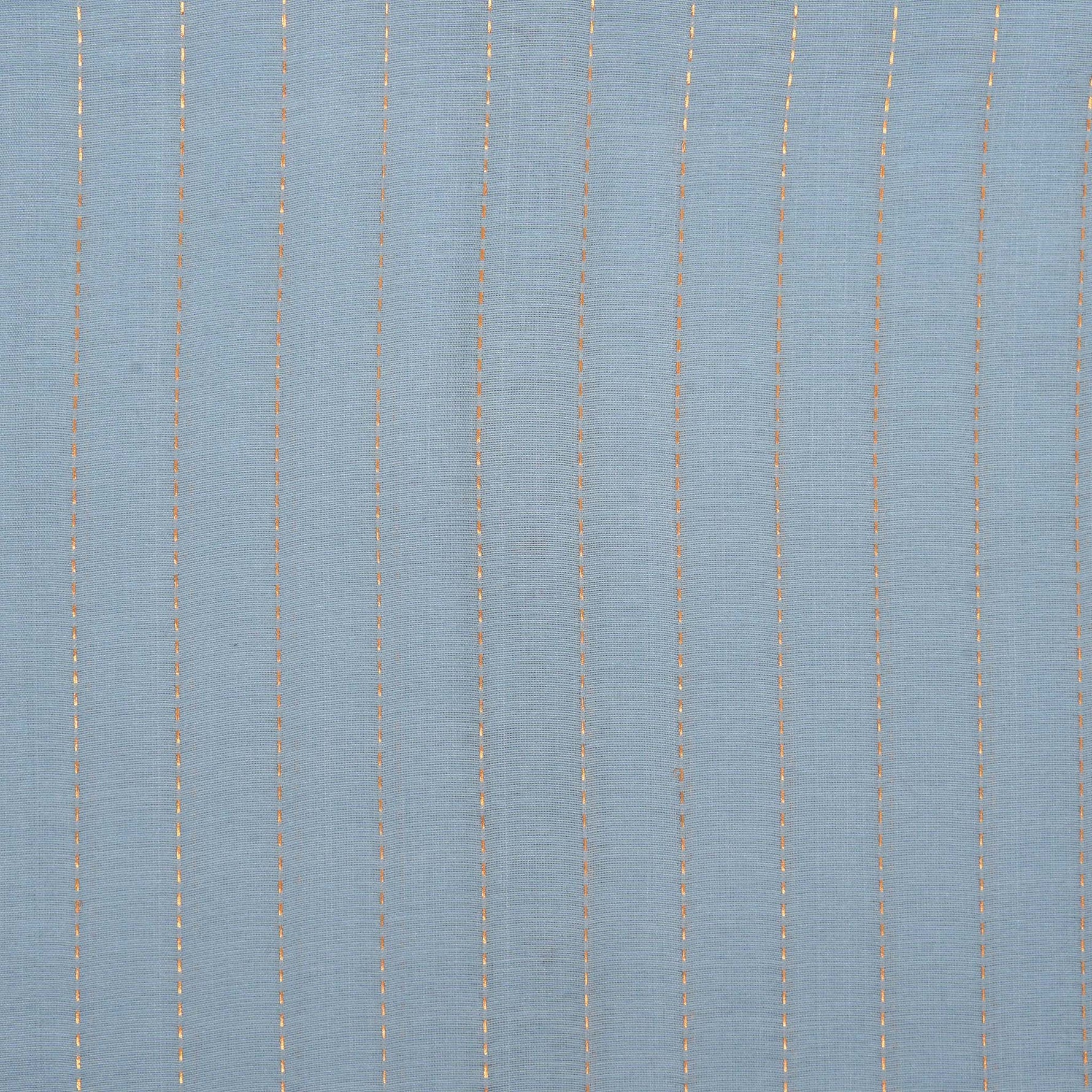 Light blue silk shirt for boys with subtle vertical gold detailing and wooden buttons – traditional festive wear by Boon Babies.
