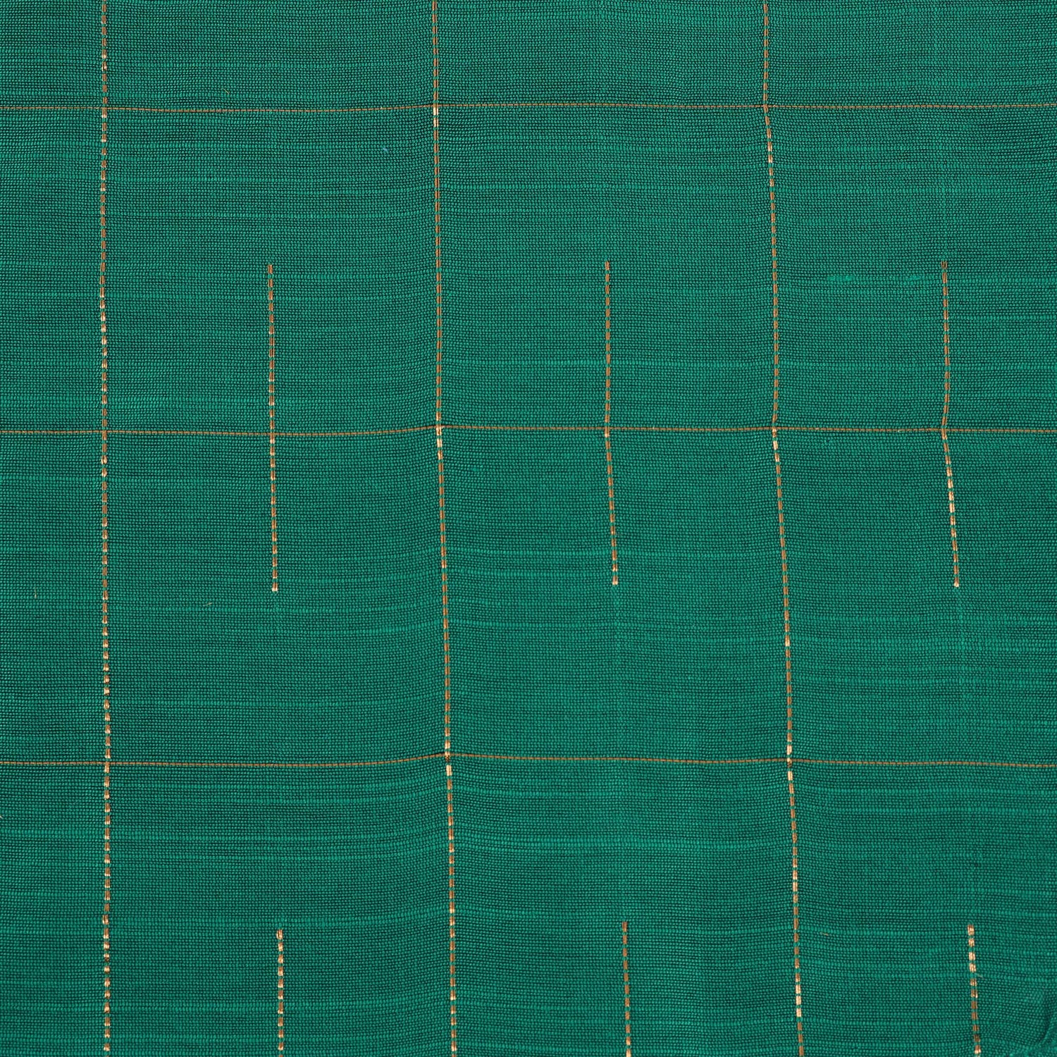 Green silk checked shirt with white dhoti featuring golden border – traditional South Indian boys ethnic wear set by Boon Babies.
