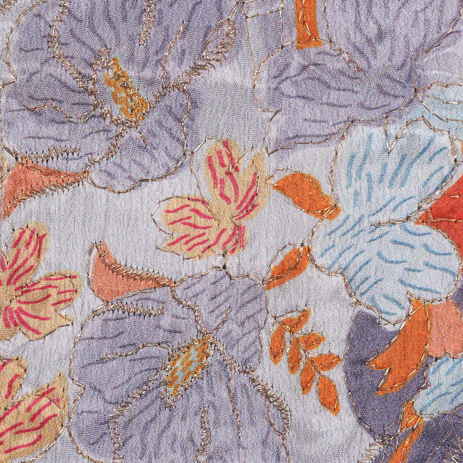 Light Grey Silk Panel Shirt with Pattu Dhoti for Boys – Festive Traditional Wear