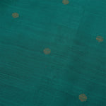 Festive teal green silk butta shirt with ivory dhoti & zari border for boys aged 6M–5Y. Traditional, stylish & comfortable.