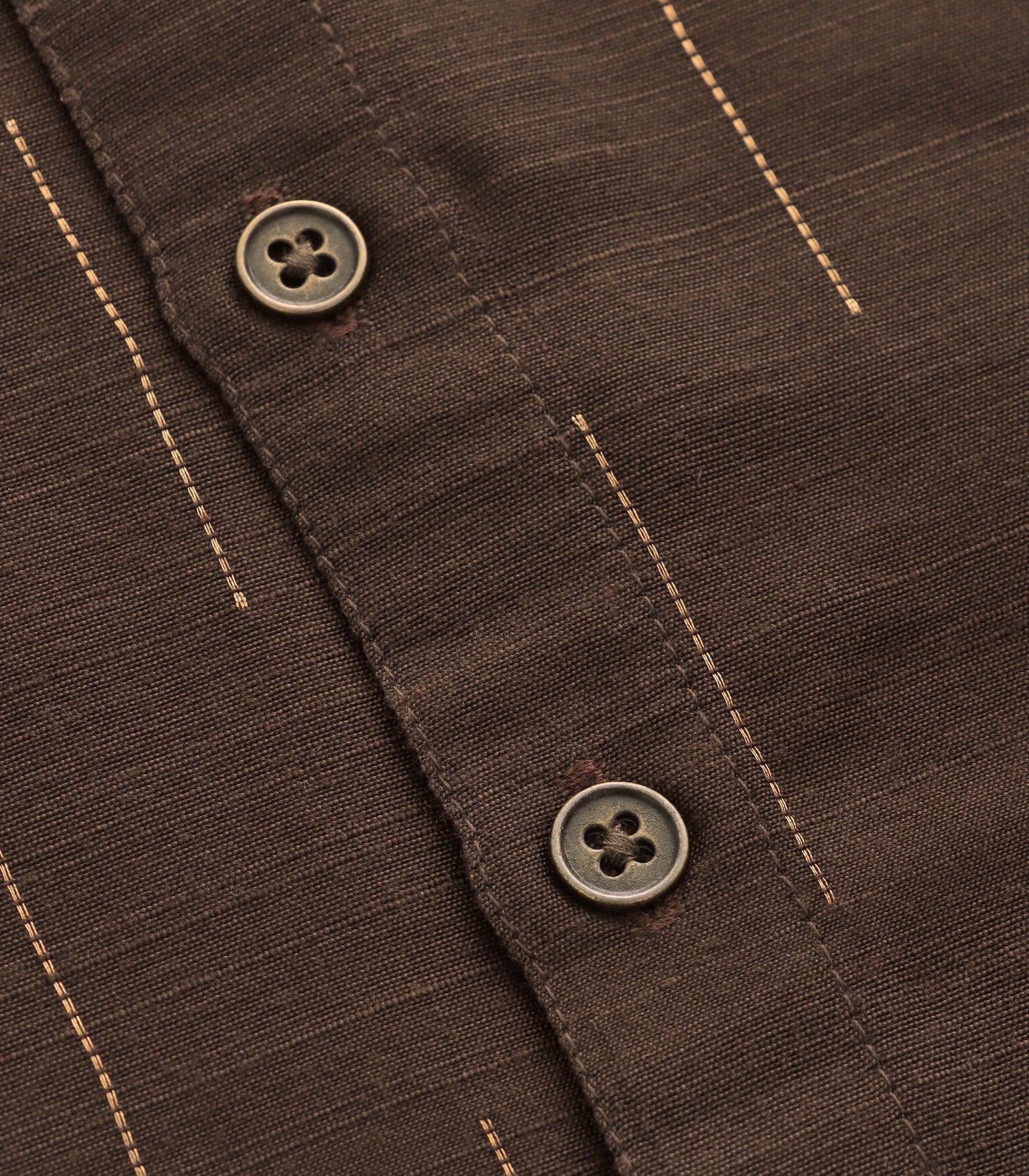 Boys Ethnic Drop Line Shirt & Dhoti Set – Brown Festive Edition