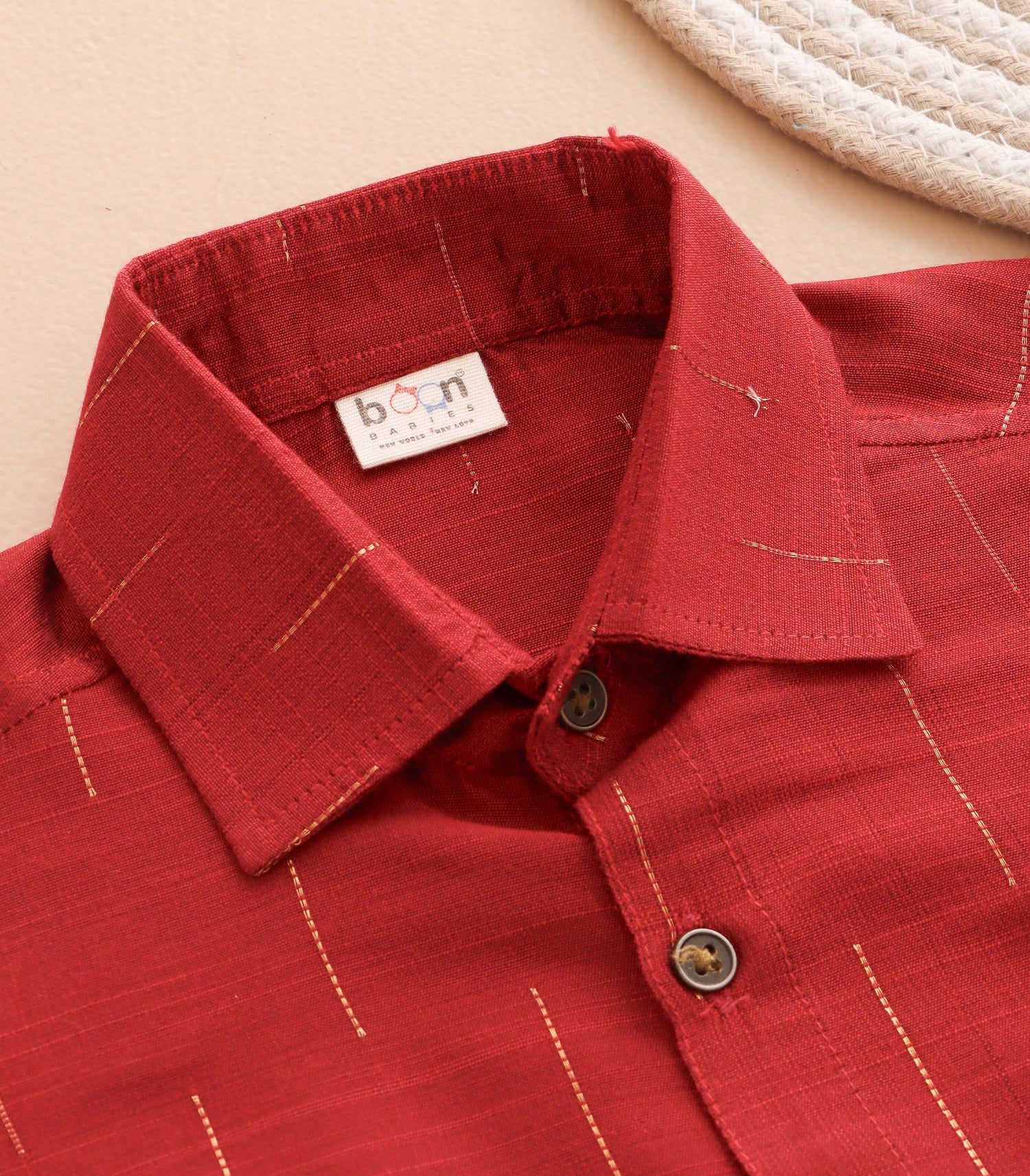 Boys Ethnic Drop Line Shirt & Dhoti Set – Festive Silk Collection