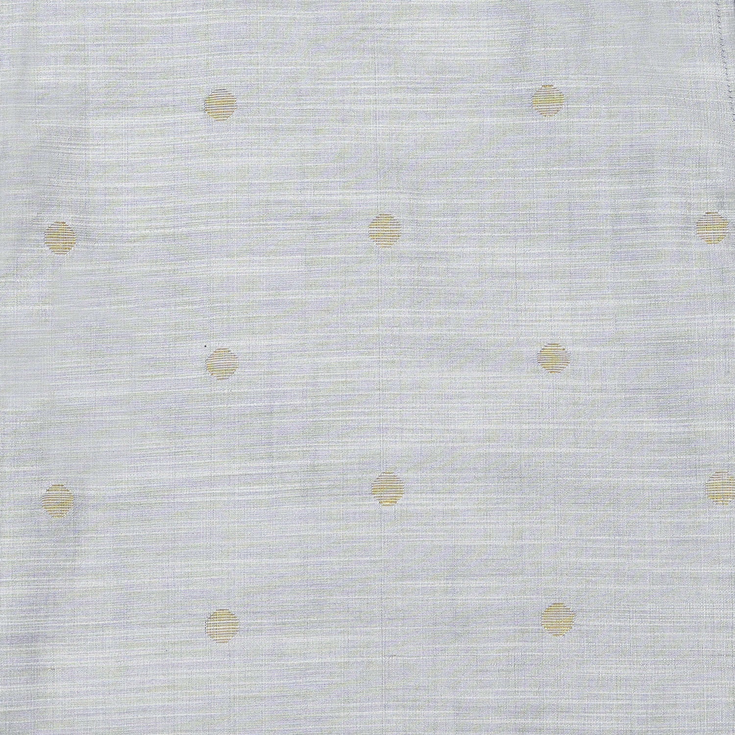 Boys’ traditional grey silk butta shirt with ivory dhoti & zari border. Elegant & comfortable festive wear for ages 6M–5Y.